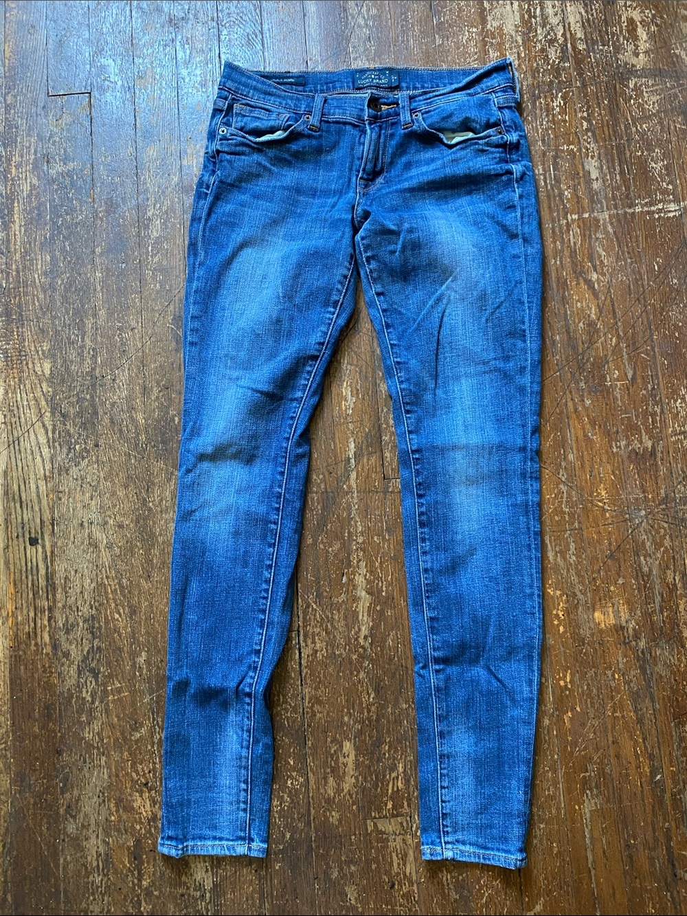 Lucky Brand Women's Skinny Jeans in Blue Wash Size 4